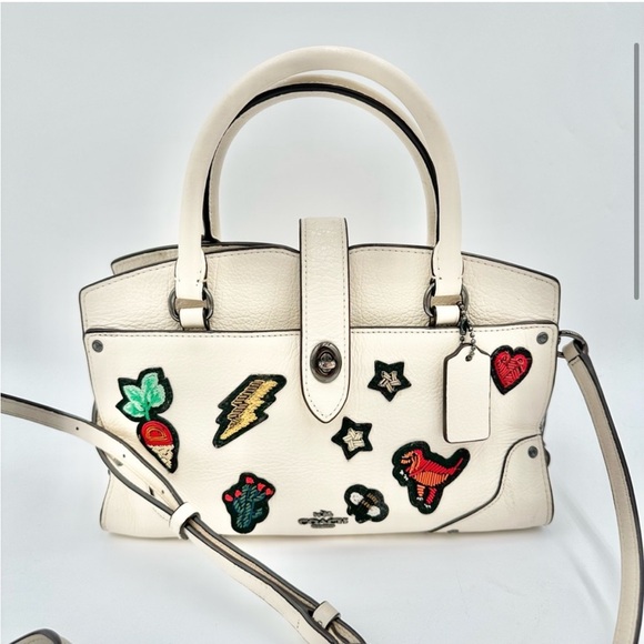 Coach Handbags - Y2K Coach Mercer 24 Rare Souvenir Embroidery Leather
Satchel Bag